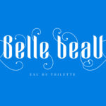 Blue Angel Font Poster 5