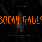 Bocah Gauls Font Poster 3