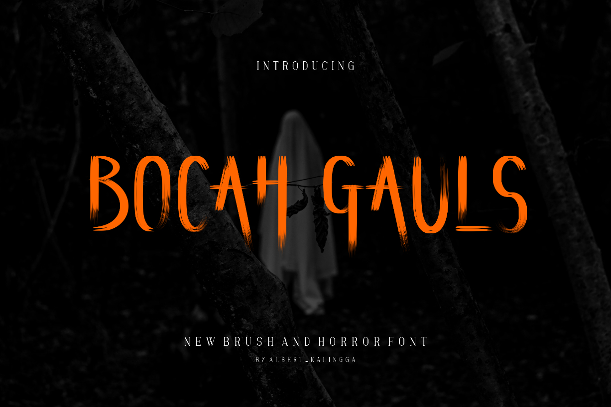 Bocah Gauls Font Poster 1