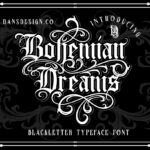 Bohemian Dreams Font Poster 3