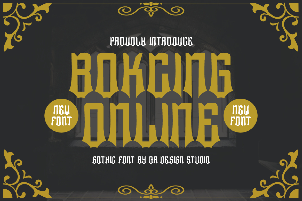 Bokcing Online Font