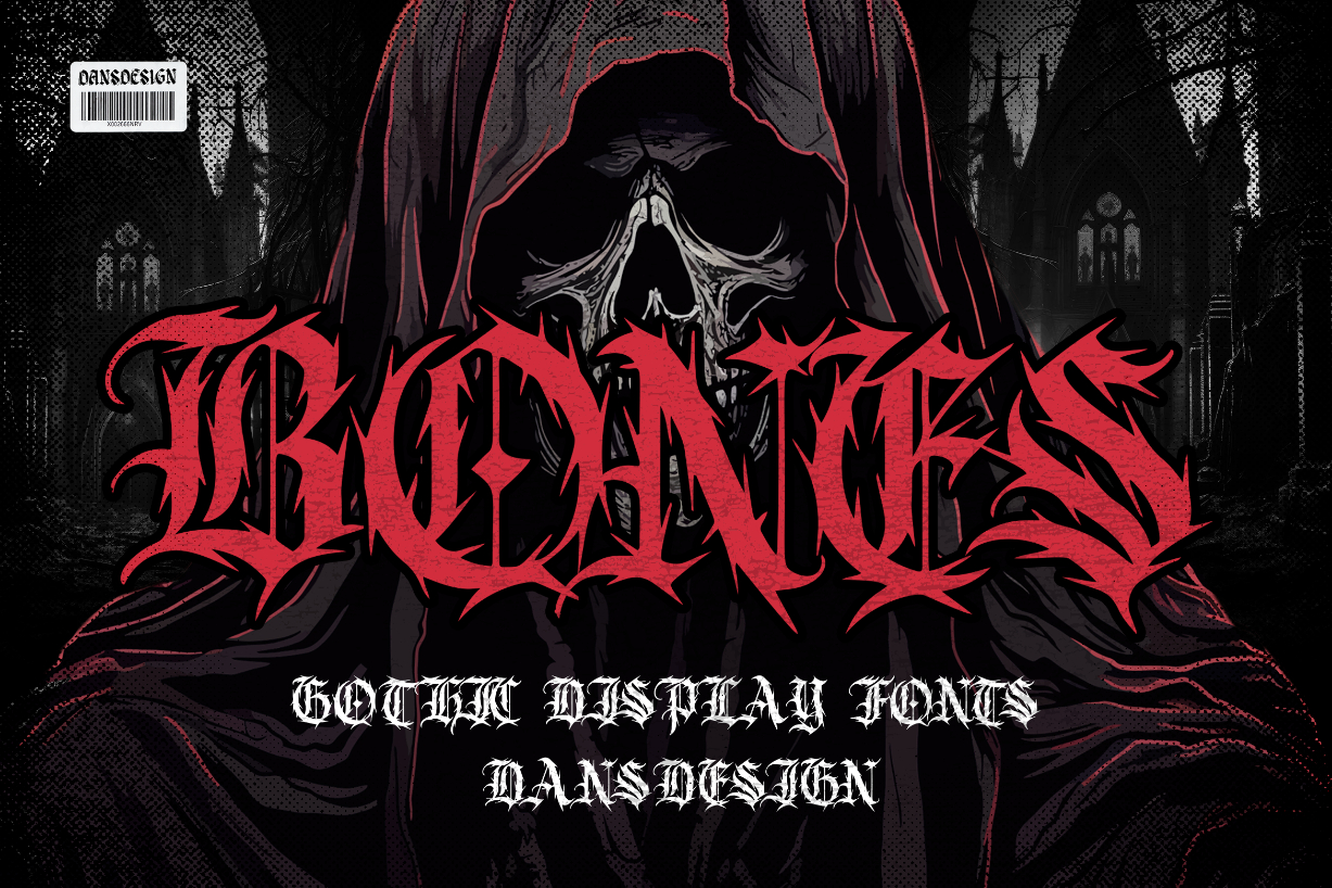 About Bones Font Poster 1