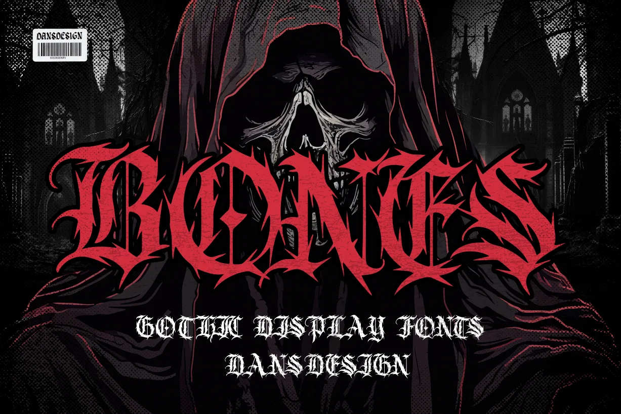 Bones Font About Bones Font Poster 1