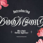 Boomsong Font Poster 1