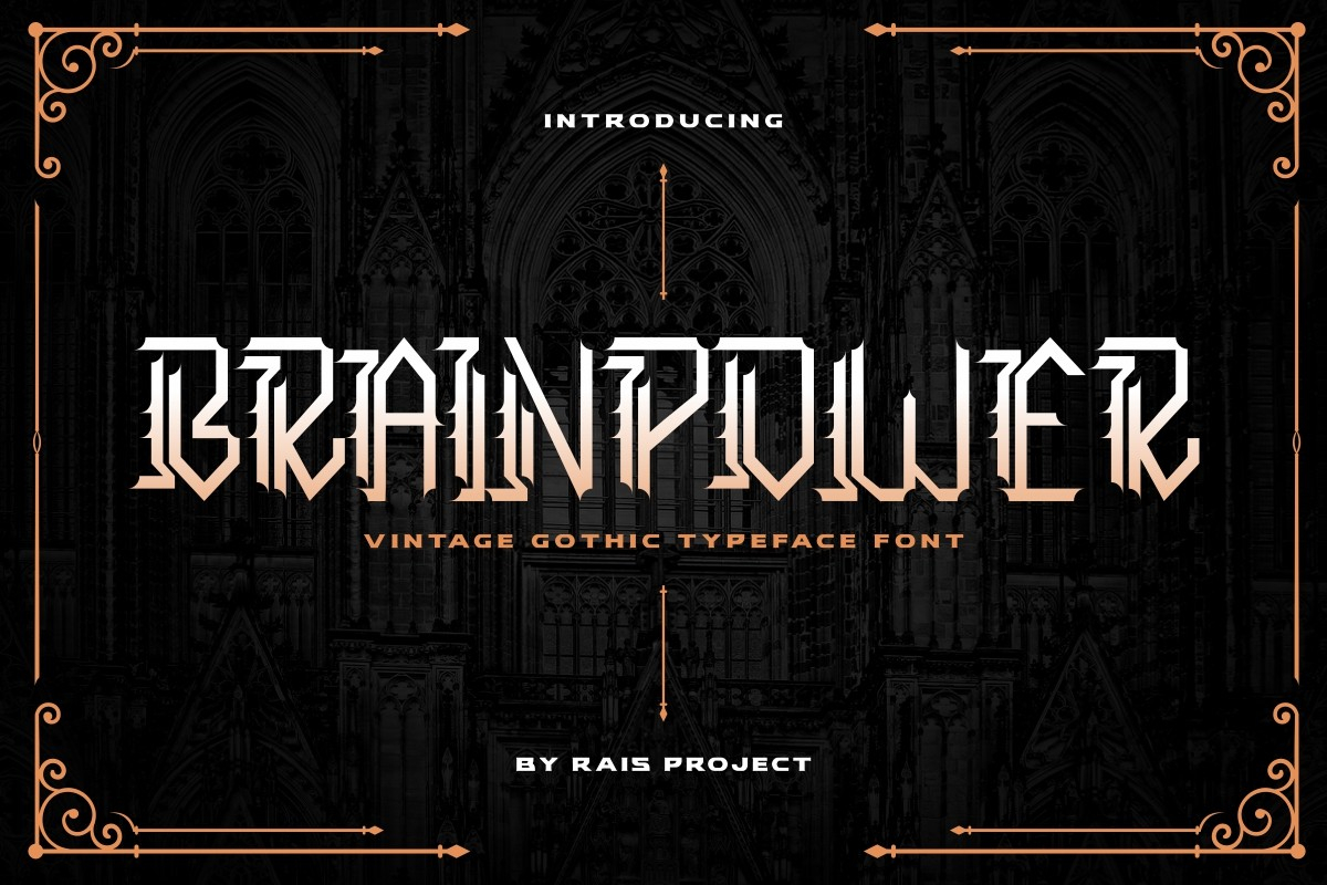 Brainpower Font