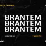 Brantem Font Poster 3