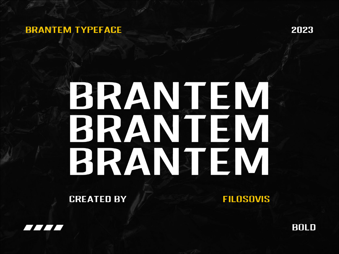 Brantem Font Poster 1