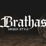 Brathas Font Poster 1