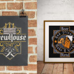 Brew House Font Poster 9
