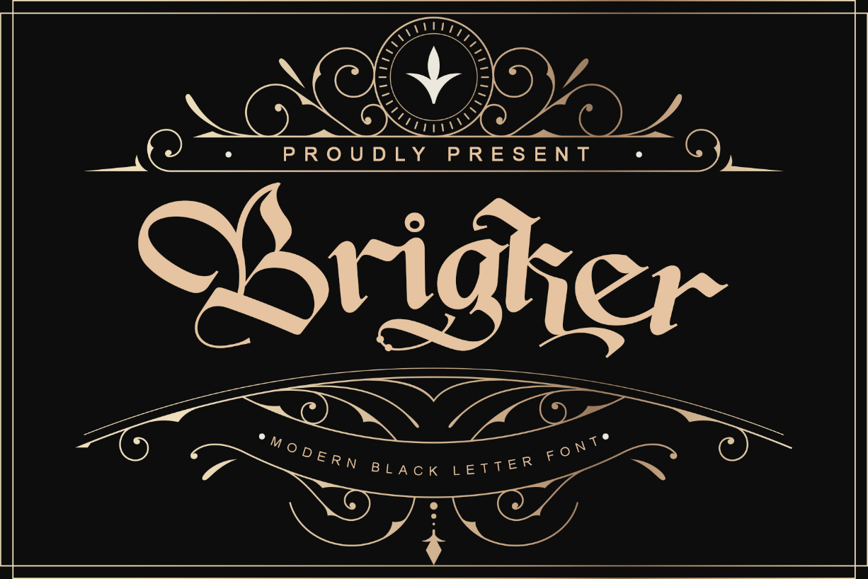 Brigker Font