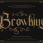 Browking Font Poster 1