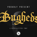 Bugheds Font Poster 3