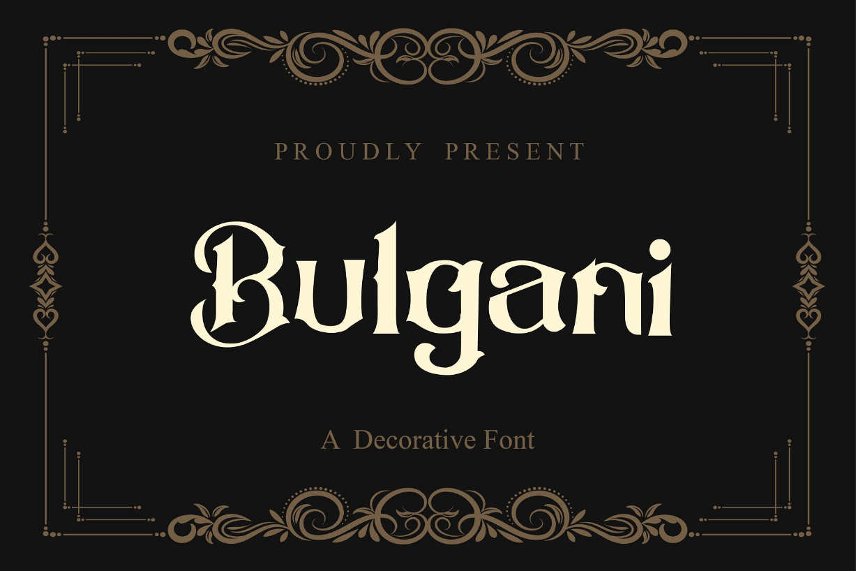 Bulgani Font