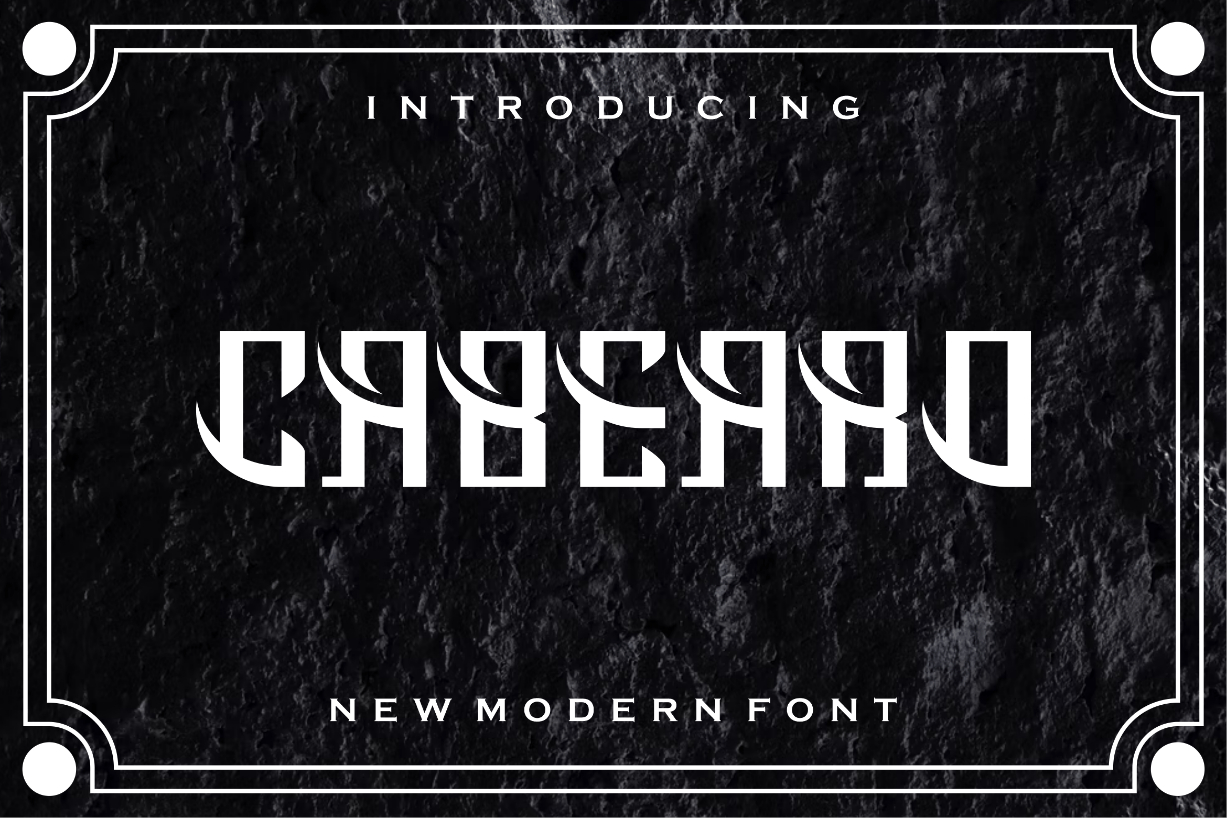 Cabearo Font