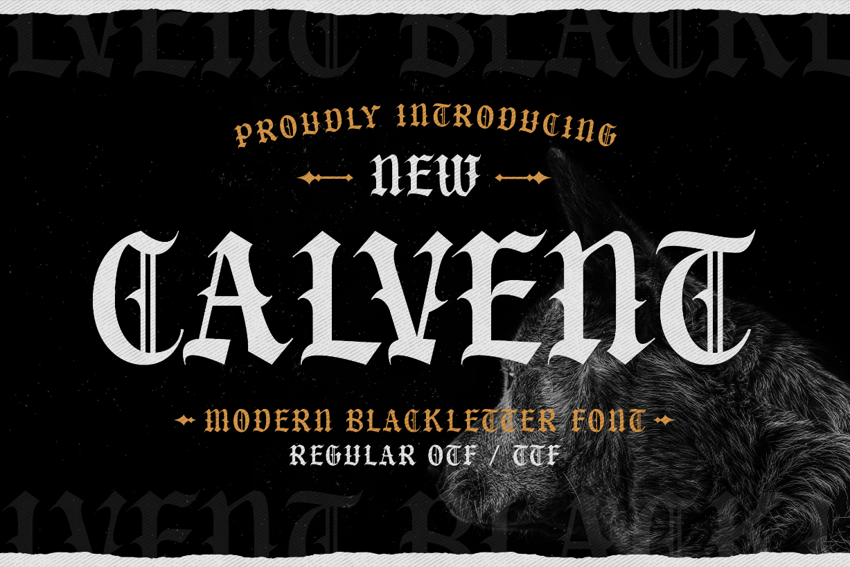 Calvent Font