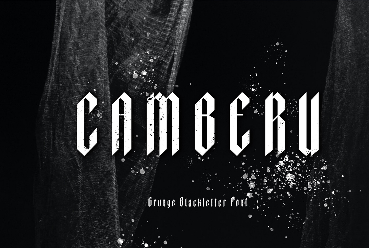 Camberu Font Poster 1