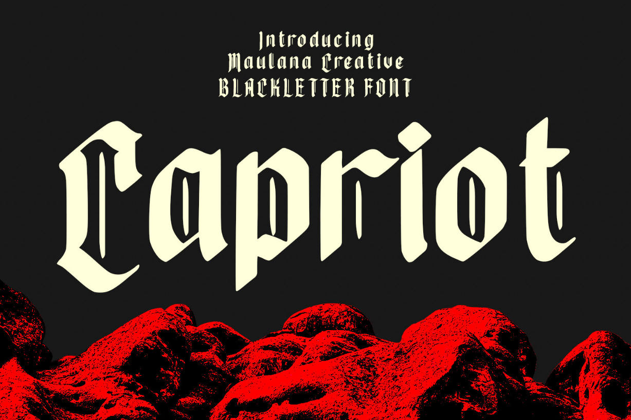 Capriot Font Poster 1