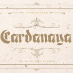 Cardanaya Font Poster 1