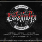 Cassandra Font Poster 3