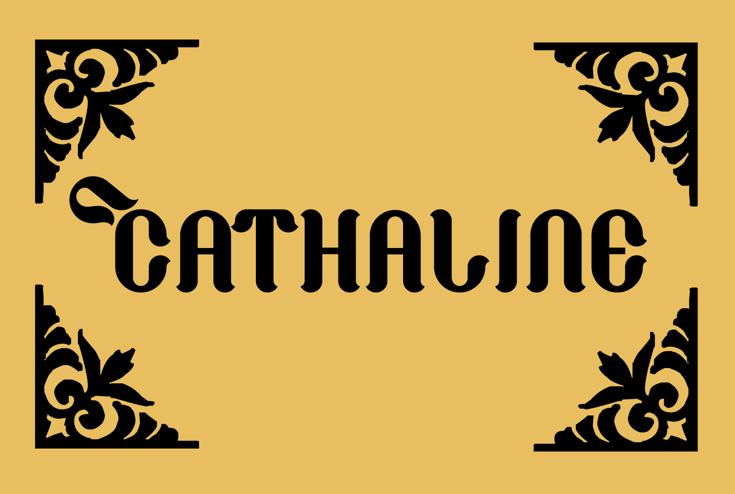 Cathaline Font