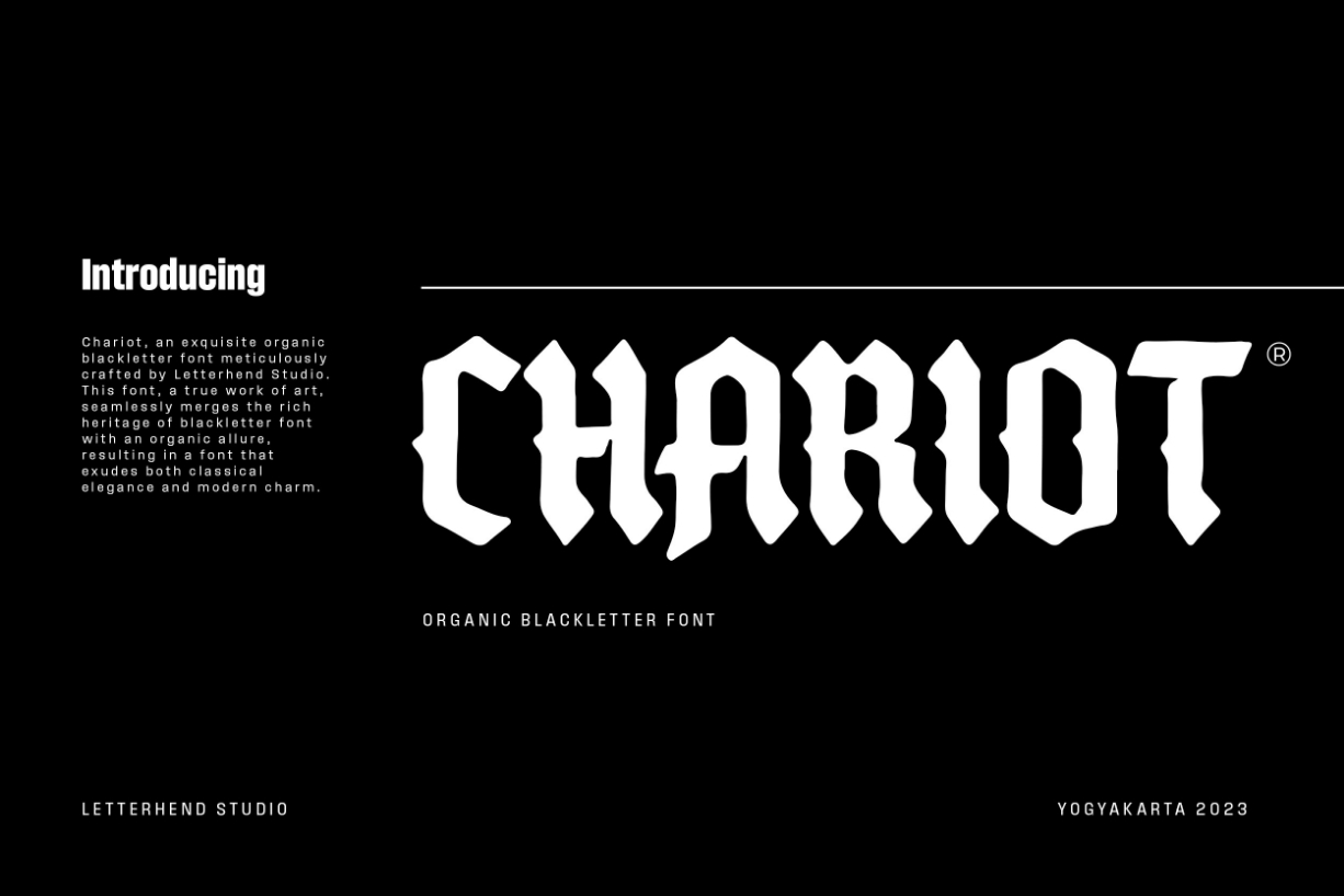 Chariot Font