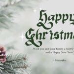 Christmas Melisya Font Poster 5