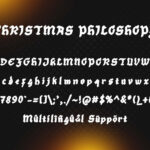 Christmas Philosophy Font Poster 7