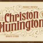 Christon Hunington Font Poster 1