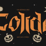 Colide Font Poster 3