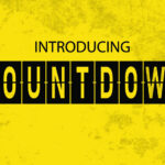 Countdown Font Poster 3