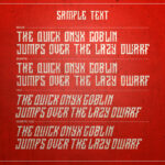 Crawler Font Poster 9