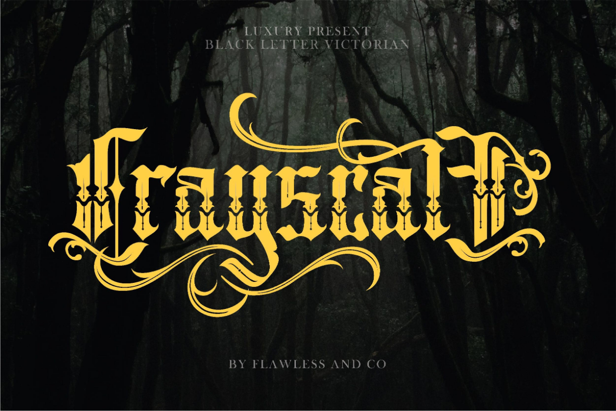 Crayscale Font