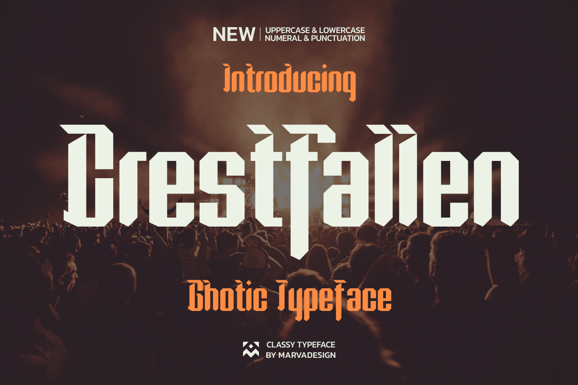 Crestfallen Font