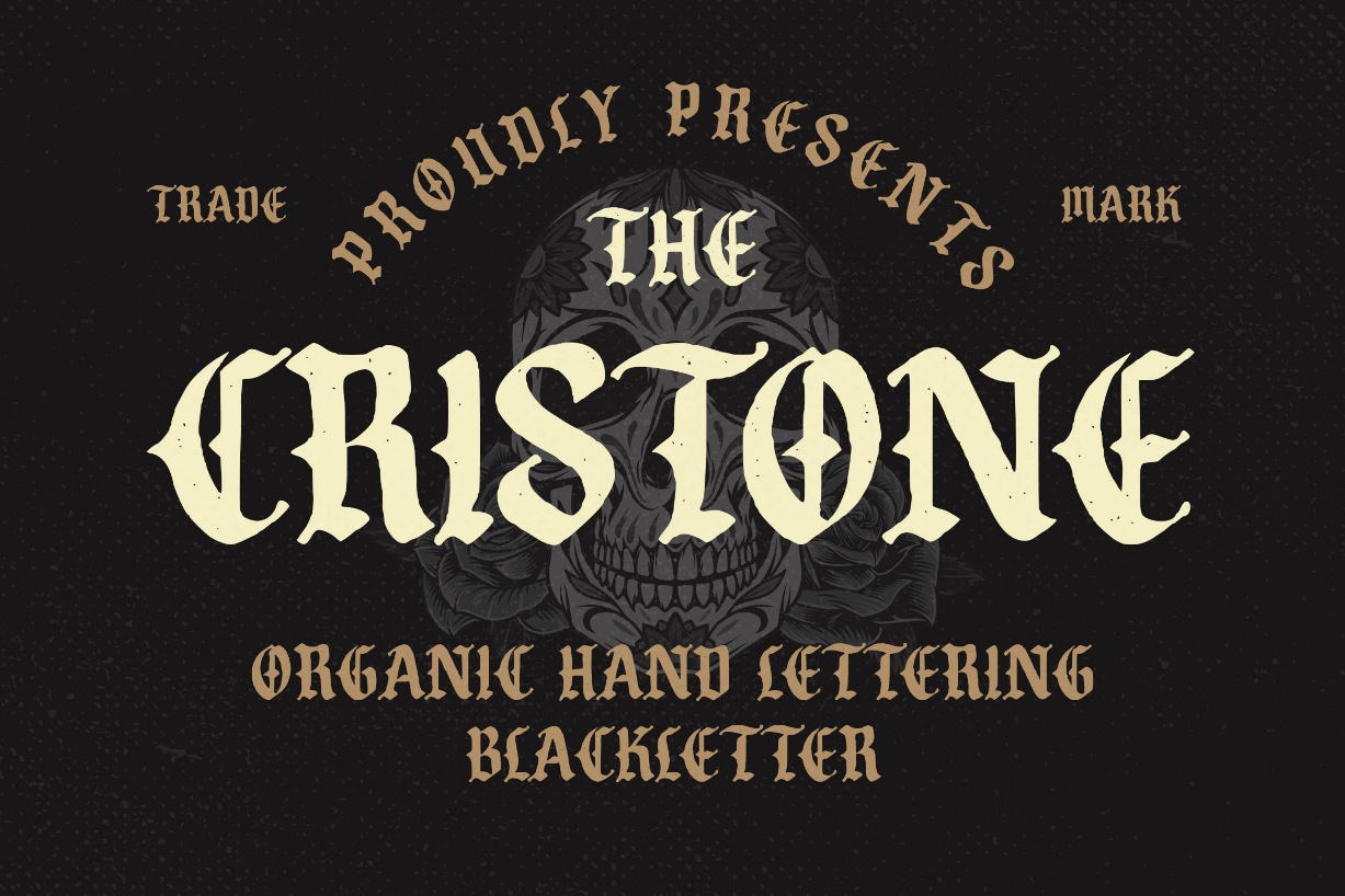 Cristone Font Poster 1