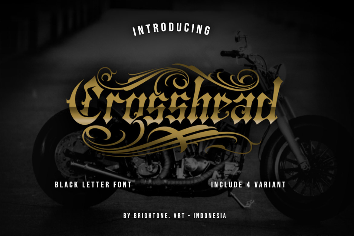 Crosshead Font