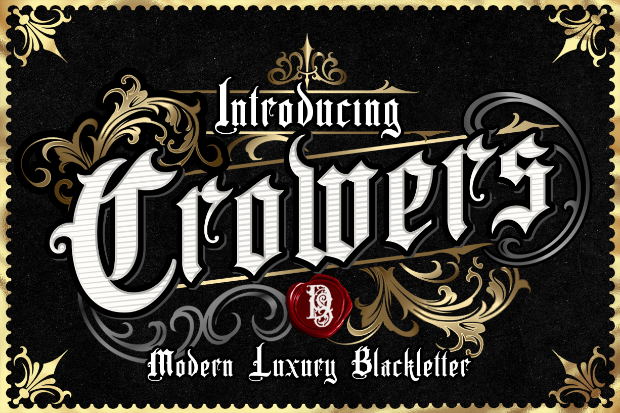 Crowers Font Poster 1