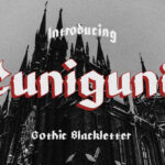 Cunigund Font Poster 3