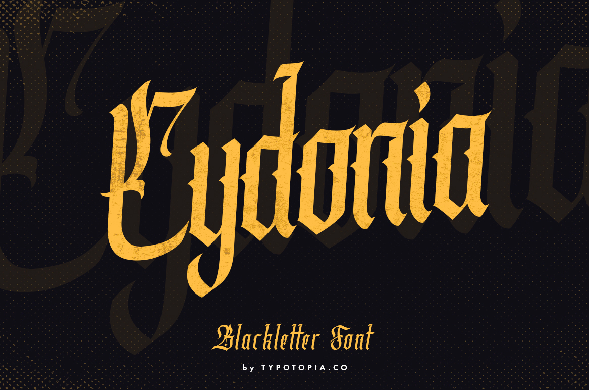 Cydonia Font Poster 1