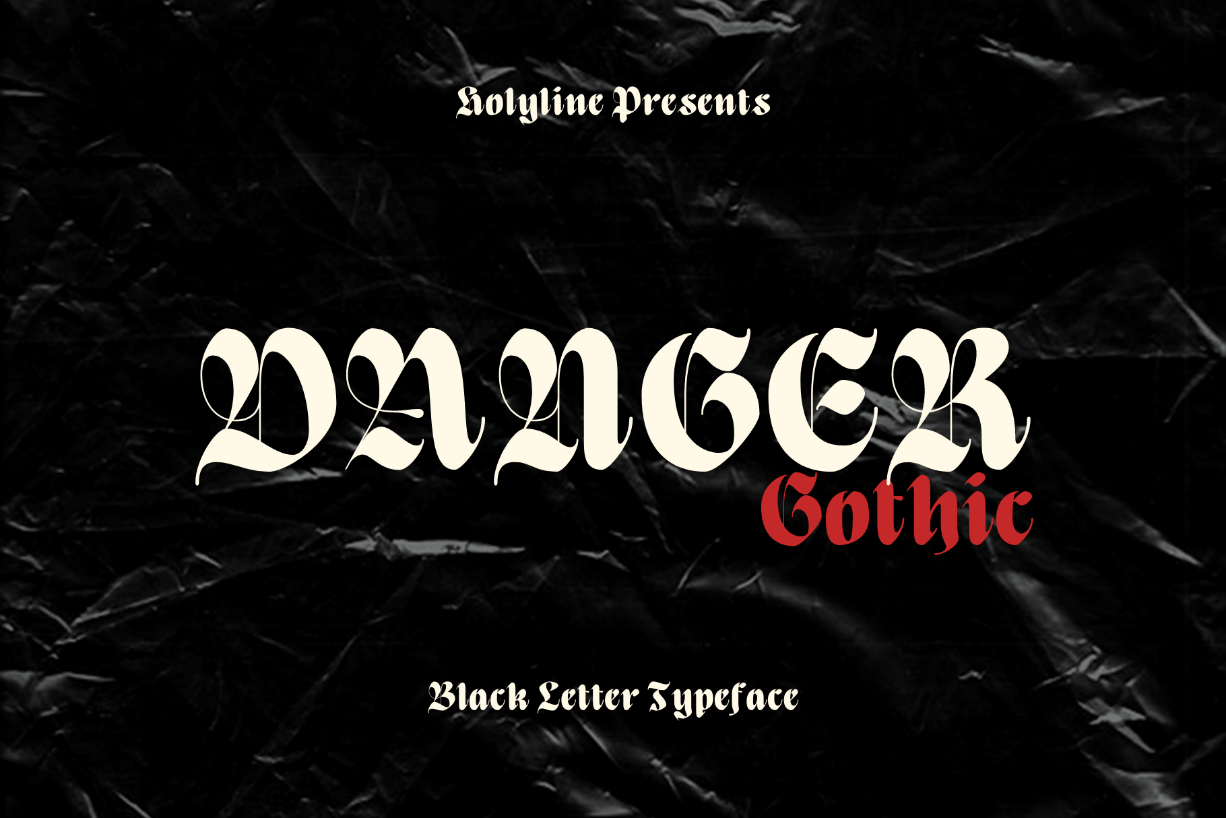 Danger Gothic Font