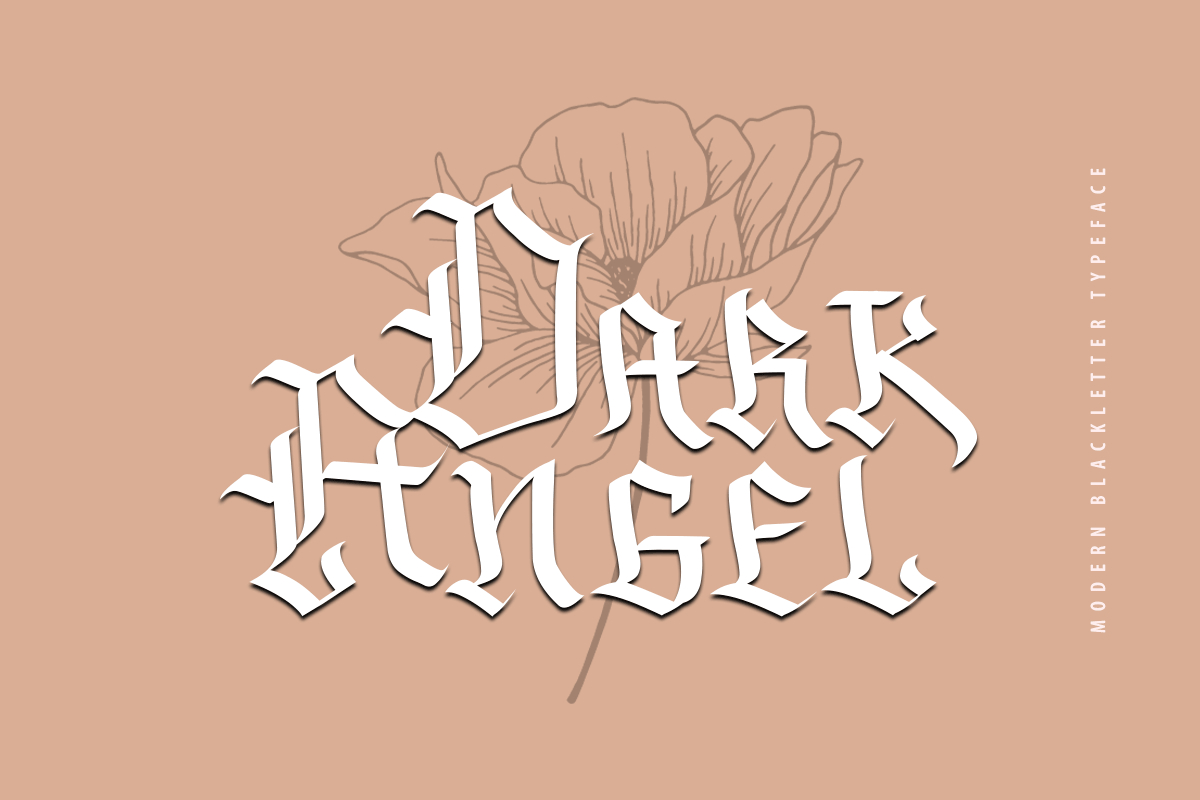 Dark Angel Font Poster 1