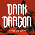 Dark Dragon Font Poster 3
