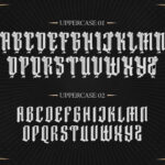 Dark Magic Font Poster 4