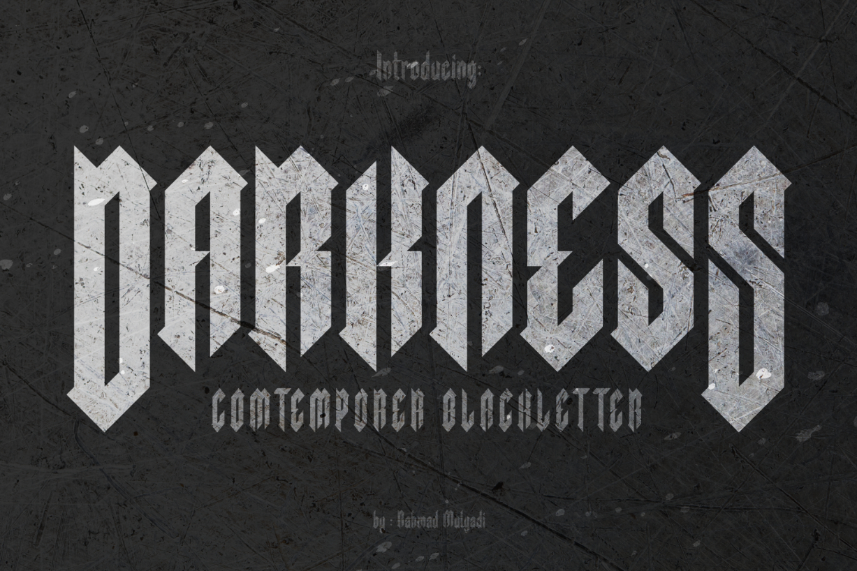 Darkness Font