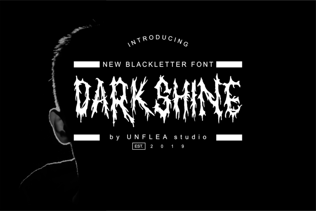 Darkshine Font Poster 1