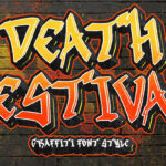 Death Festival Font Poster 1