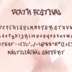Death Festival Font Poster 7
