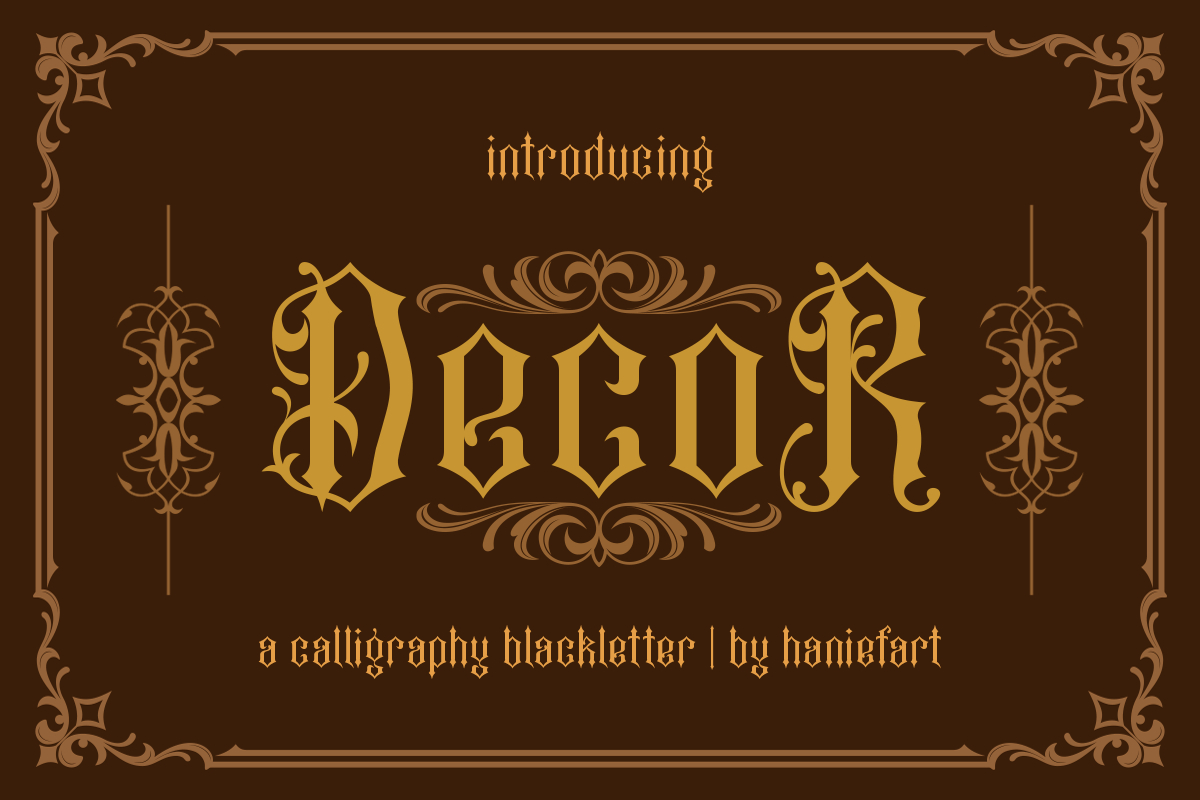 Decor Font