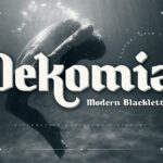 Dekomia Font Poster 3