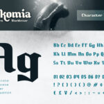 Dekomia Font Poster 4