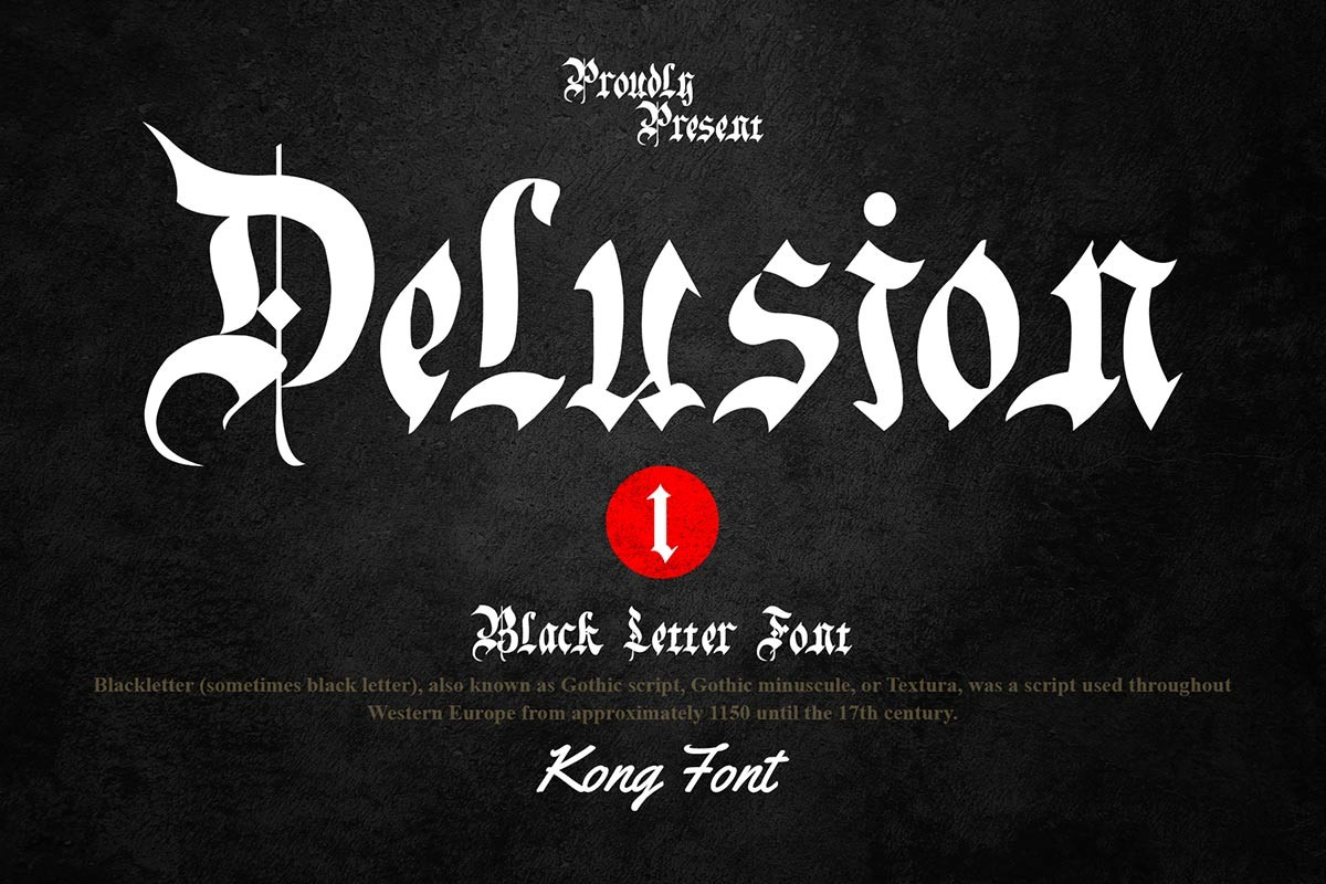 Delusion Font